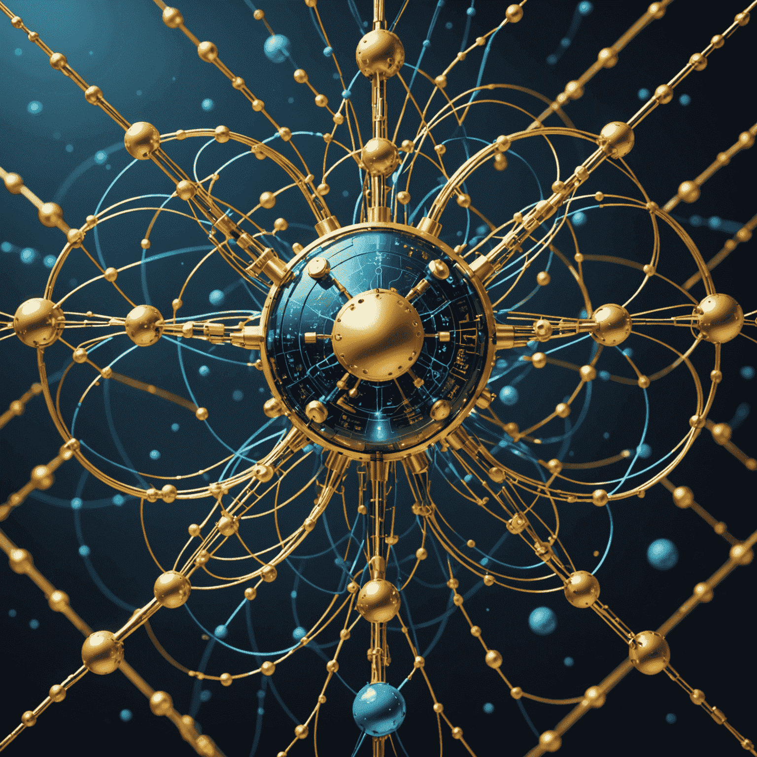 A visual representation of quantum computing and machine learning algorithms intertwining, showing neural networks morphing into quantum circuits